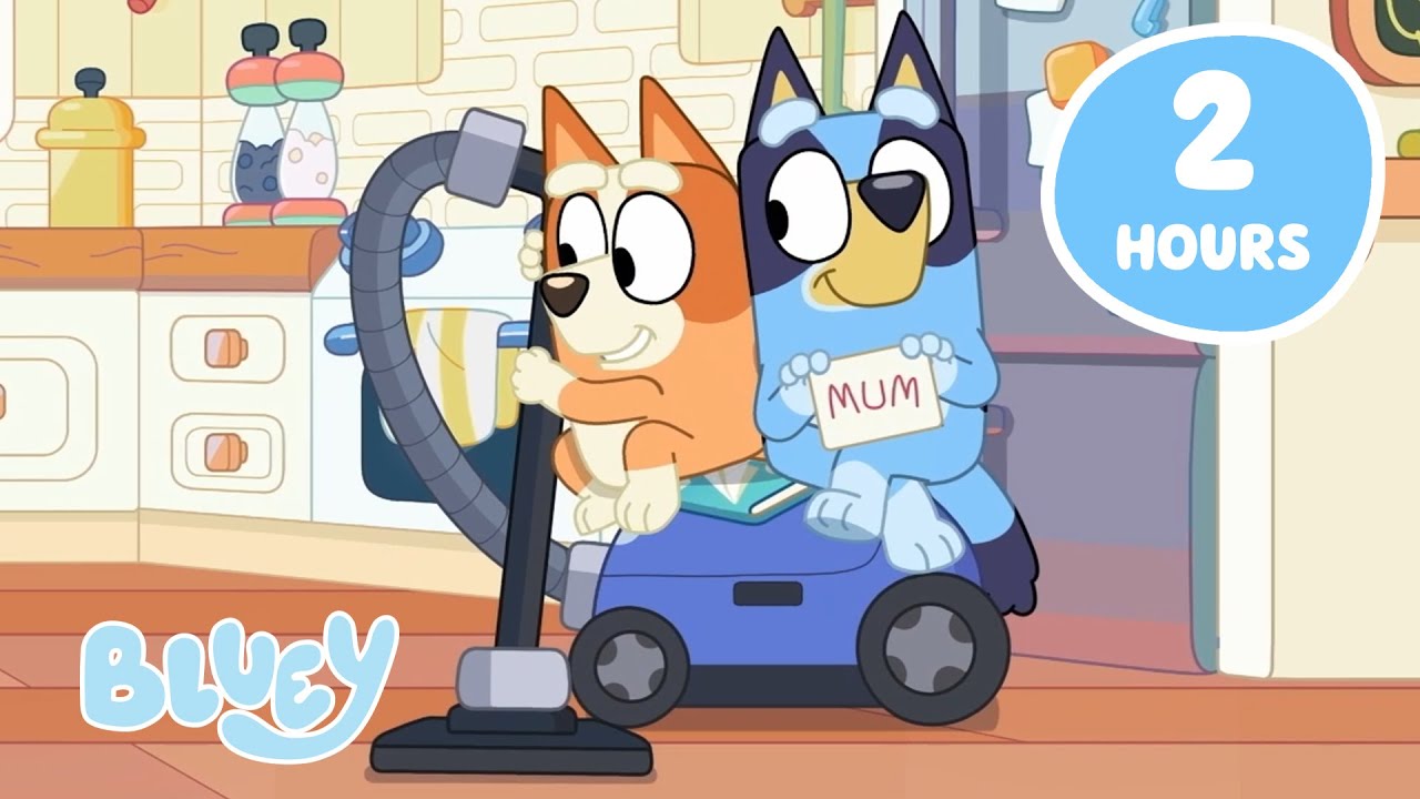 2 Hours of Exciting Bluey Moments 😯🤩