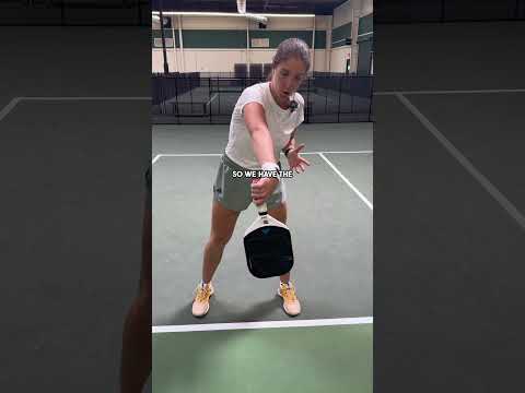 Backhand Flick Featuring Mari Humberg! 🏆🥇 #pickleball #pickleballtips #shorts