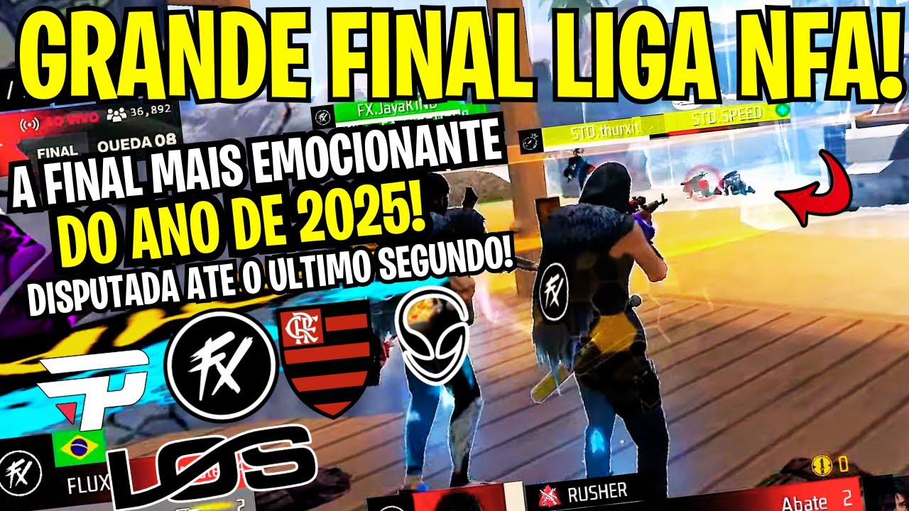 🔥 Campeã do NFA: Fluxo, Flamengo, Dor e Alien na Grande Final até o Último Abate!