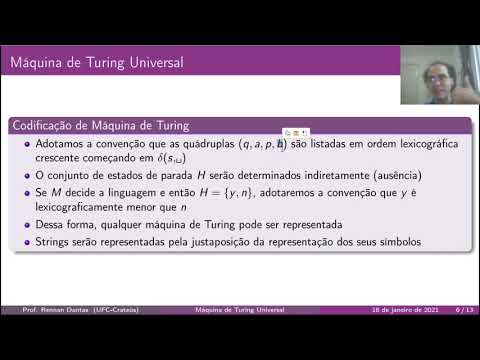 Aula 9 - Máquina de Turing Universal