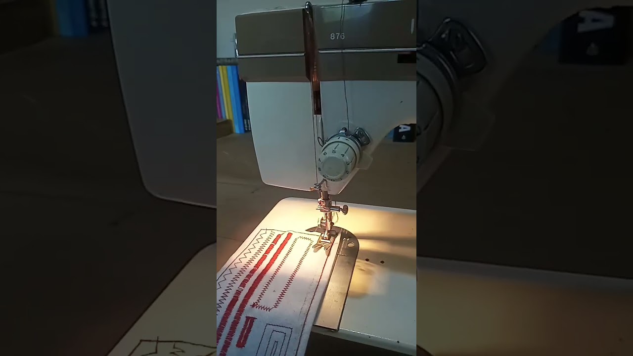 Singer 876: Costura Reta & Zig Zag 6mm 🧵