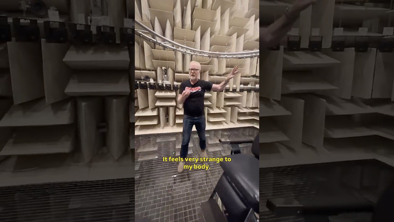 Adam Savage's Weirdest Visit: The Sound-Eating Room