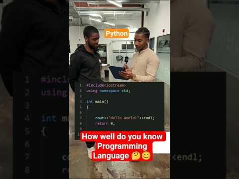 Guess the Programming Language! 💻