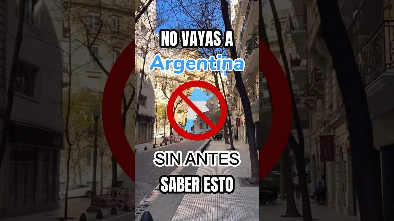 ¡Antes de Viajar a Argentina, esto es lo que Debes Saber! 🇦🇷