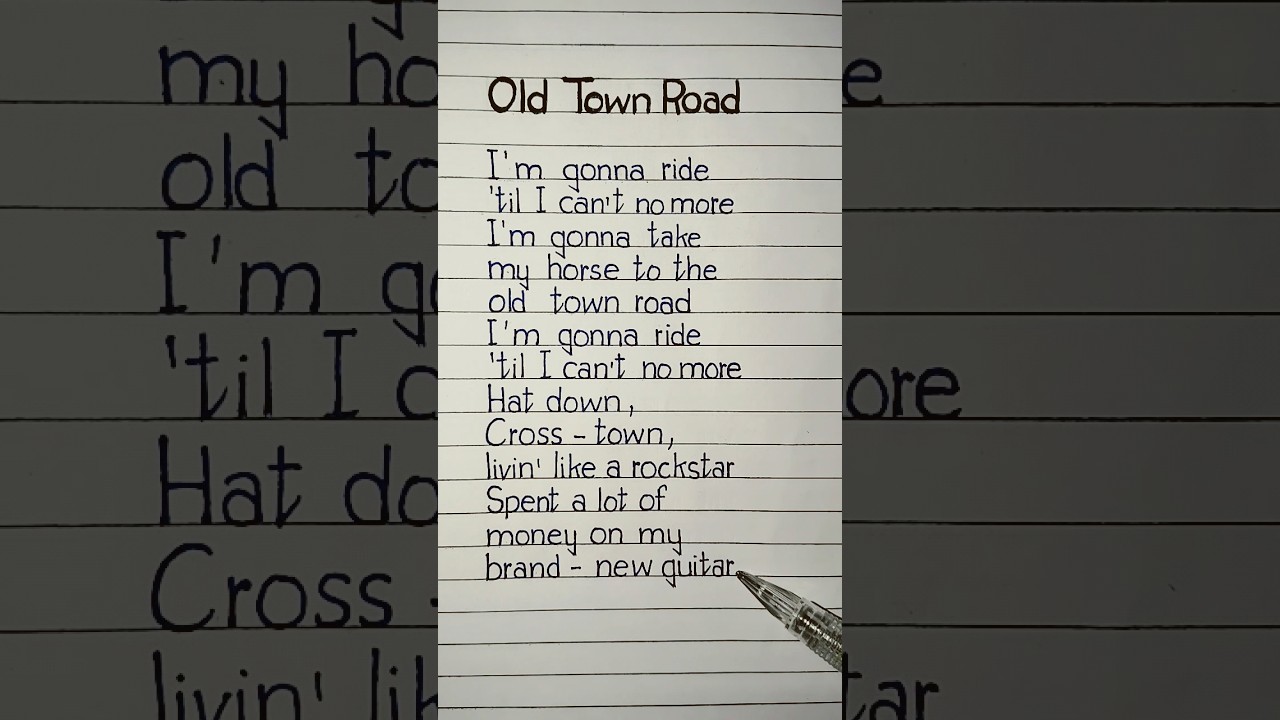 Old Town Road Lyrics π΅
