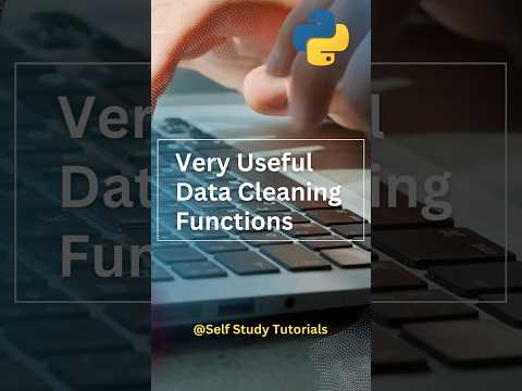 Python Data Cleaning Functions #pandas #datascience