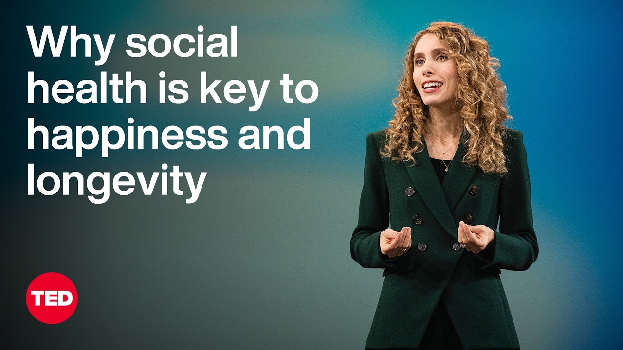 Unlock Happiness & Longevity by Prioritizing Social Health 🌟 | Kasley Killam | TED