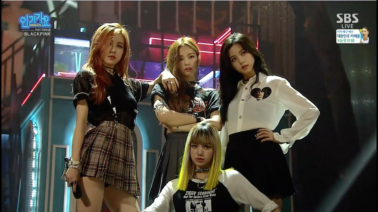 BLACKPINK Performs 'BOOMBAYAH' on SBS Inkigayo 🎤