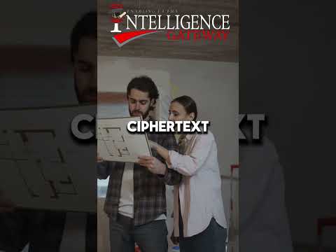 What is the difference between a ciphertext and plaintext?