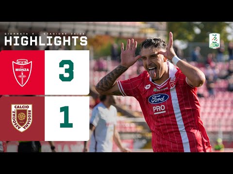 Monza-Reggiana 3-1 | La Doppietta di MOTA e IZZO regalano il successo ai brianzoli | HL Serie BKT