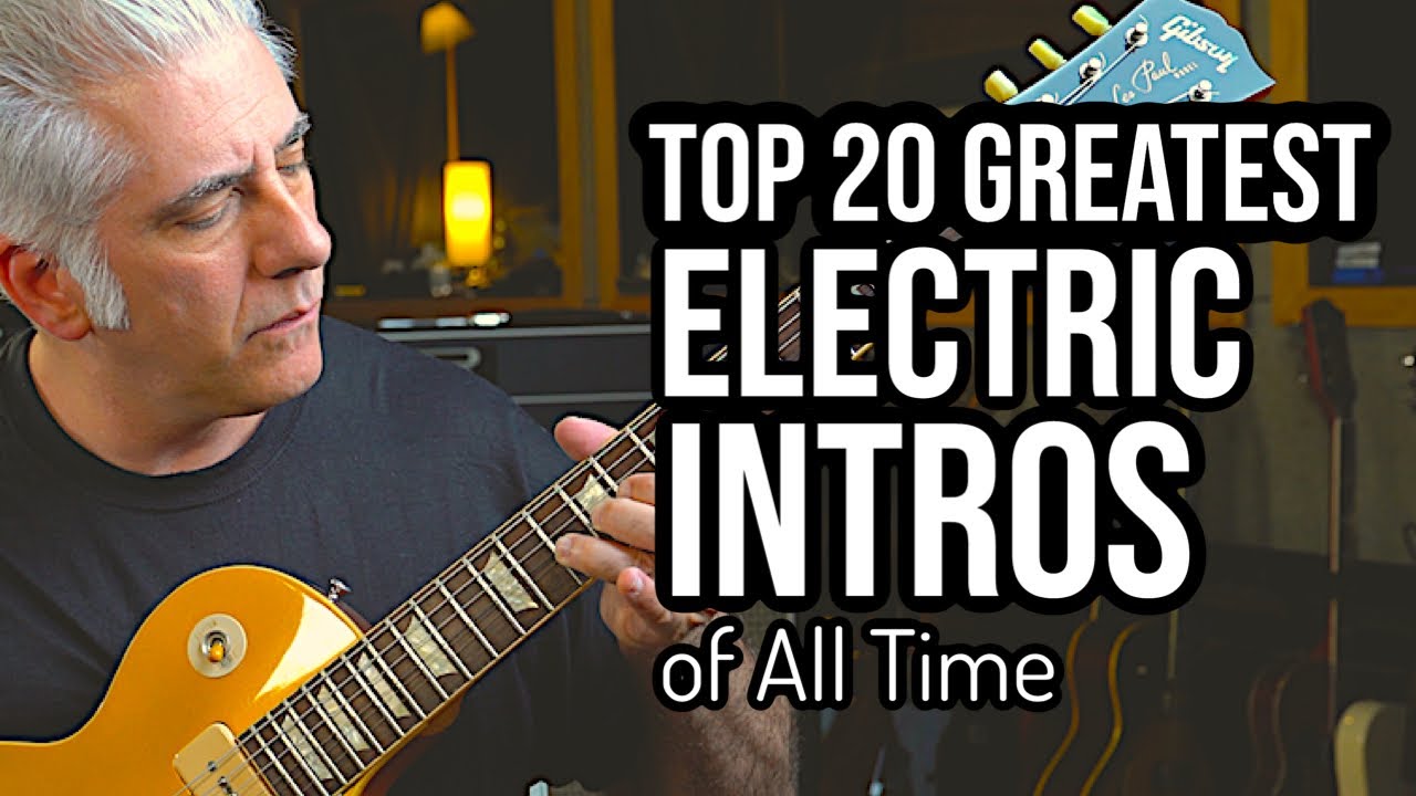 TOP 20 Top 20 Electric Guitar Intros of All Time 🎸