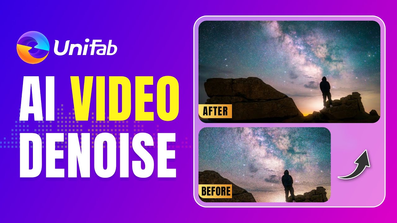 UniFab Denoise AI: Effortlessly Remove Grain from Your Videos 🎥