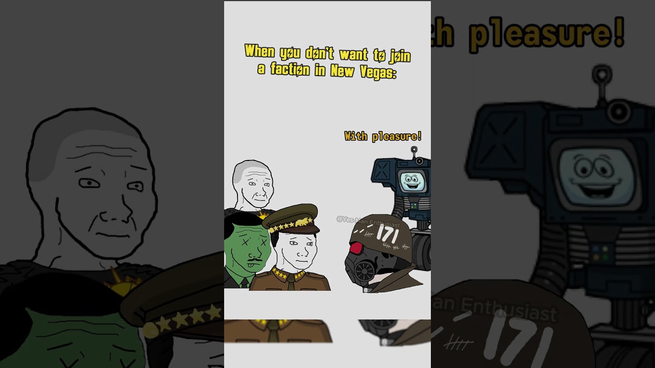 Avoiding Factions in Fallout New Vegas 🎮