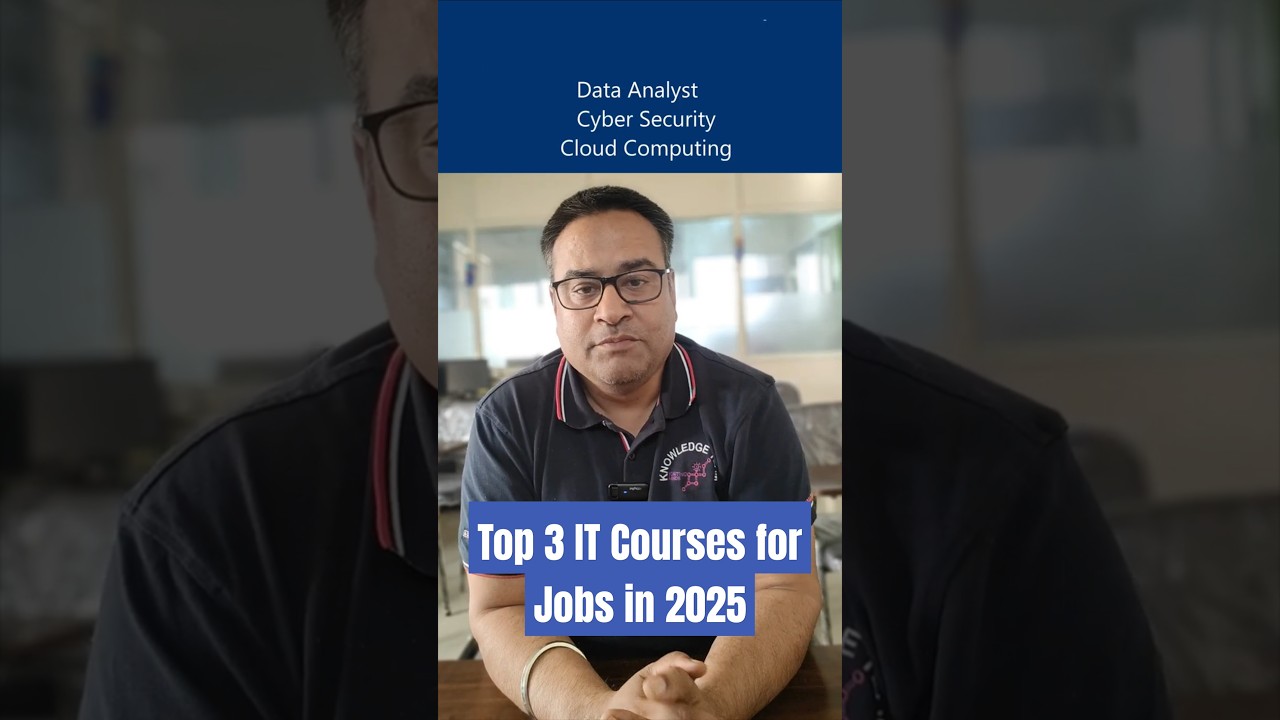Top 3 Must-Know IT Courses for 2025: AI/ML, Cybersecurity & Cloud Computing 🚀