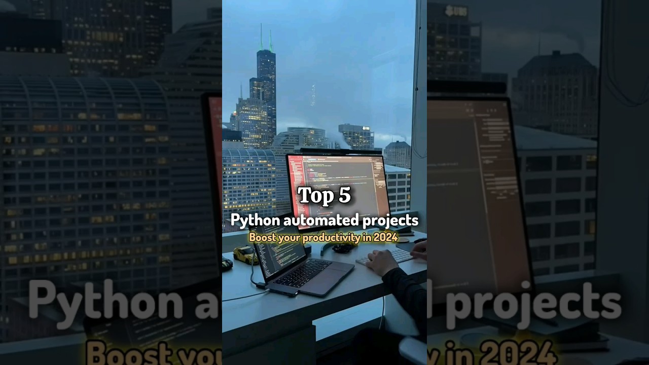 TOP 5 Python automated projects to boost your productivity in 2024 β
π