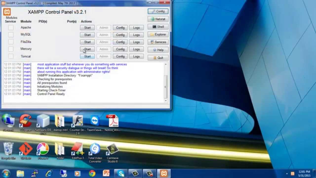 Connecting a Java Project in NetBeans with XAMPP