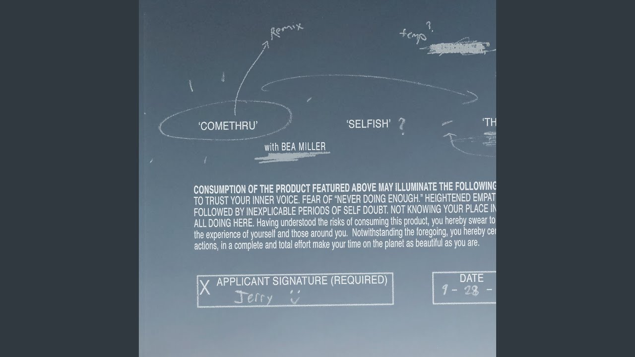 Jeremy Zucker & Bea Miller - Comethru 🎶