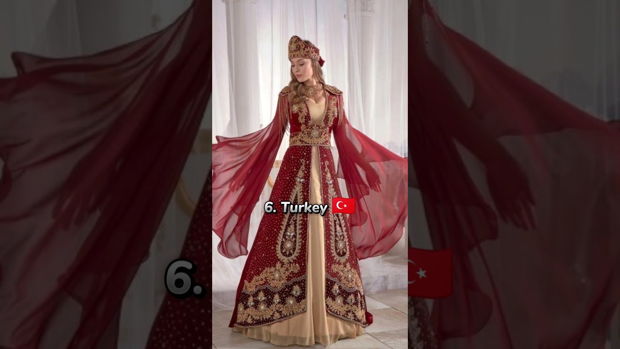 Top 10 Countries With Their Wedding Dress 👗 Part 2
