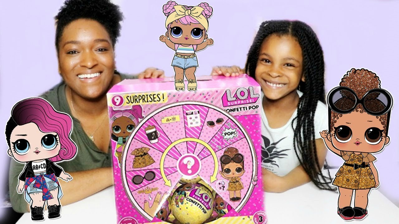 10 Poupées LOL Surprise Confetti Pop Série 3 🎉