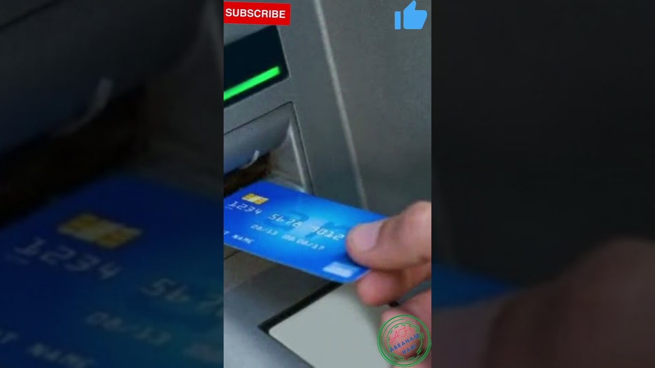 How to Insert ATM Card & Withdraw Cash 💳