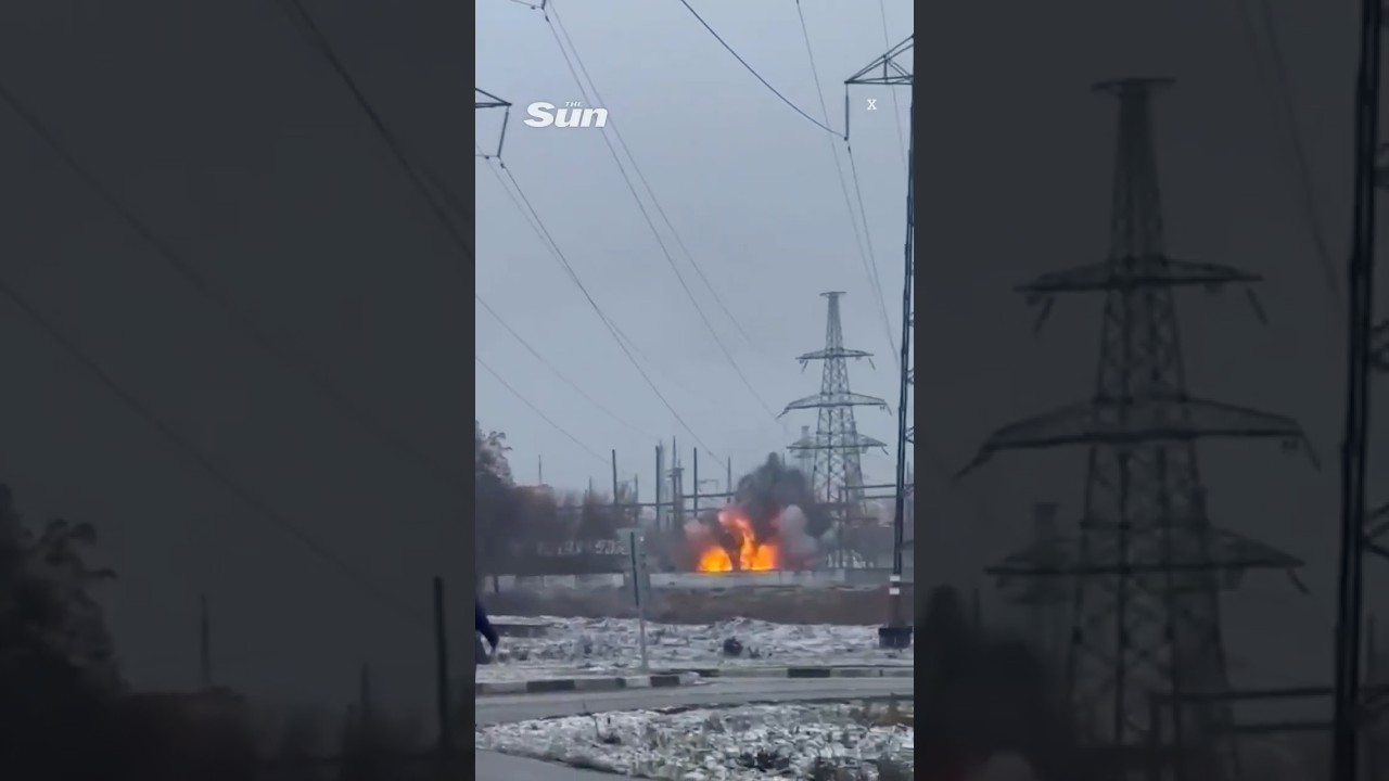Ukrainian Drones Hit Moscow Power Plant ⚡