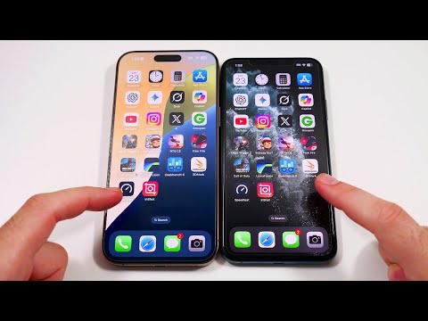 iPhone 16 Pro Max vs iPhone 11 Pro Max Speed Test - iOS 18.6.2