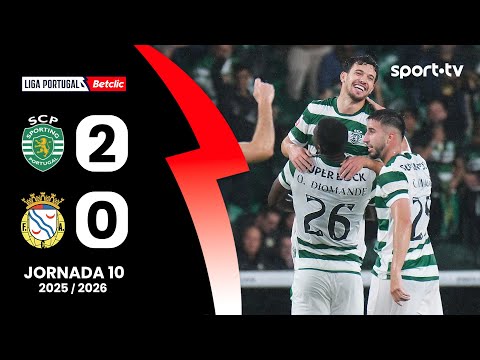 Resumo: Sporting 2-0 Alverca - Liga Portugal Betclic | sport tv