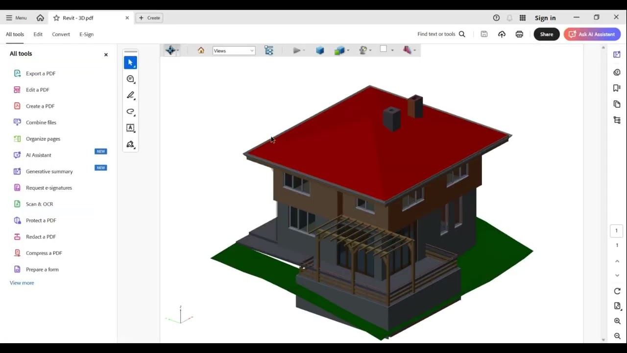 Blubeam 3D PDF Export from Revit 🏗️