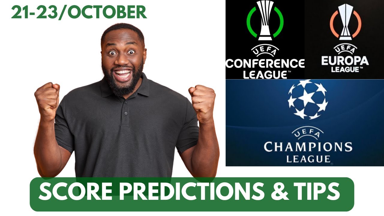 Top UEFA Football Predictions for Champions, Europa & Conference League ⚽