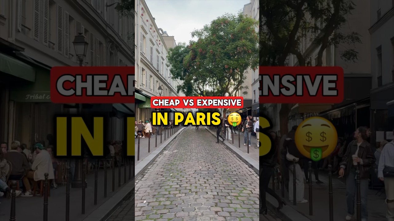 Cheap vs Expensive in Paris 🇫🇷