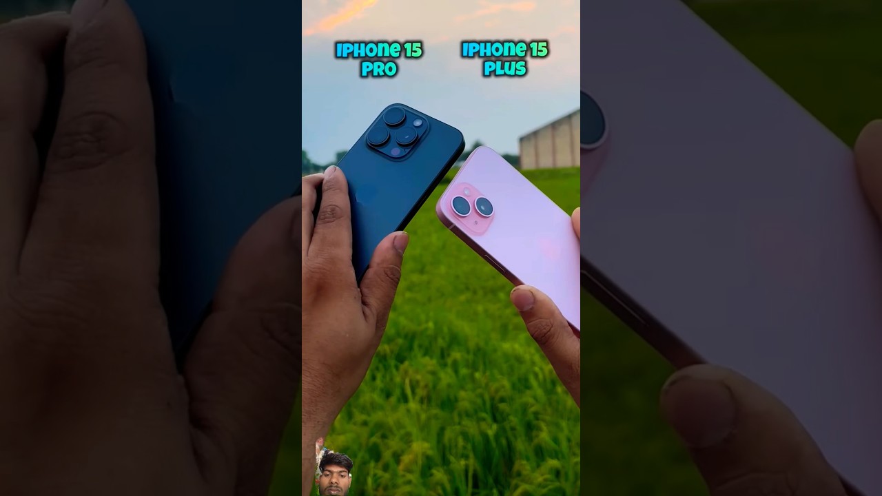 iPhone 15 Pro vs Plus Camera Test 📱