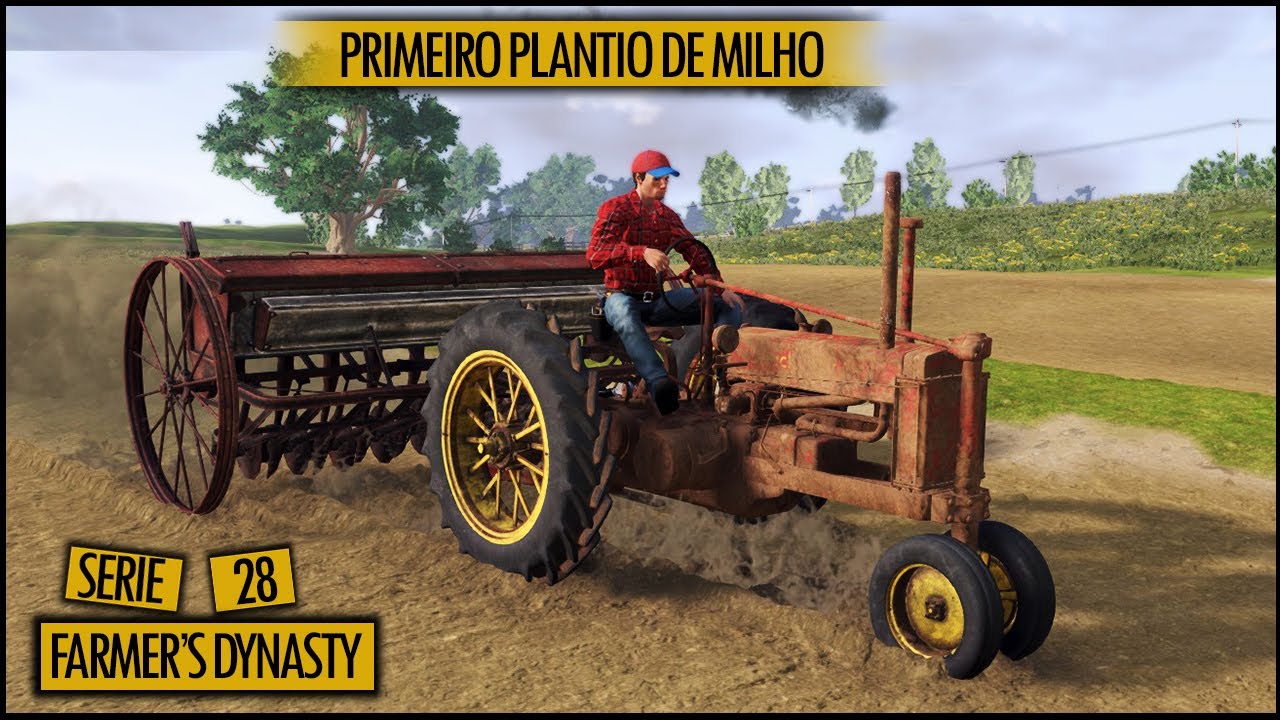 Primeiro Plantio de Milho! | Farmers Dynasty #28 🌽