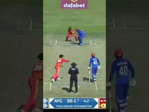 Afghanistan vs Zimbabwe Match Highlights