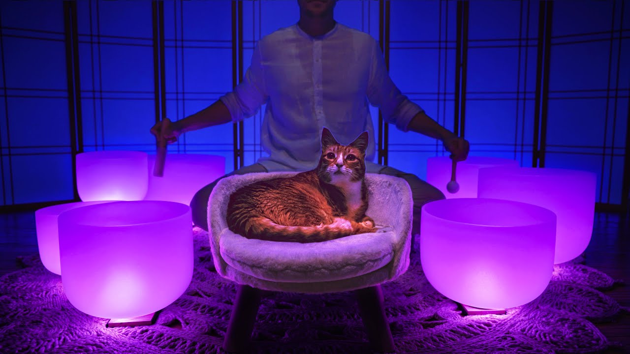 Stress Relief with Sound Bath & Crystal Singing Bowls ✨