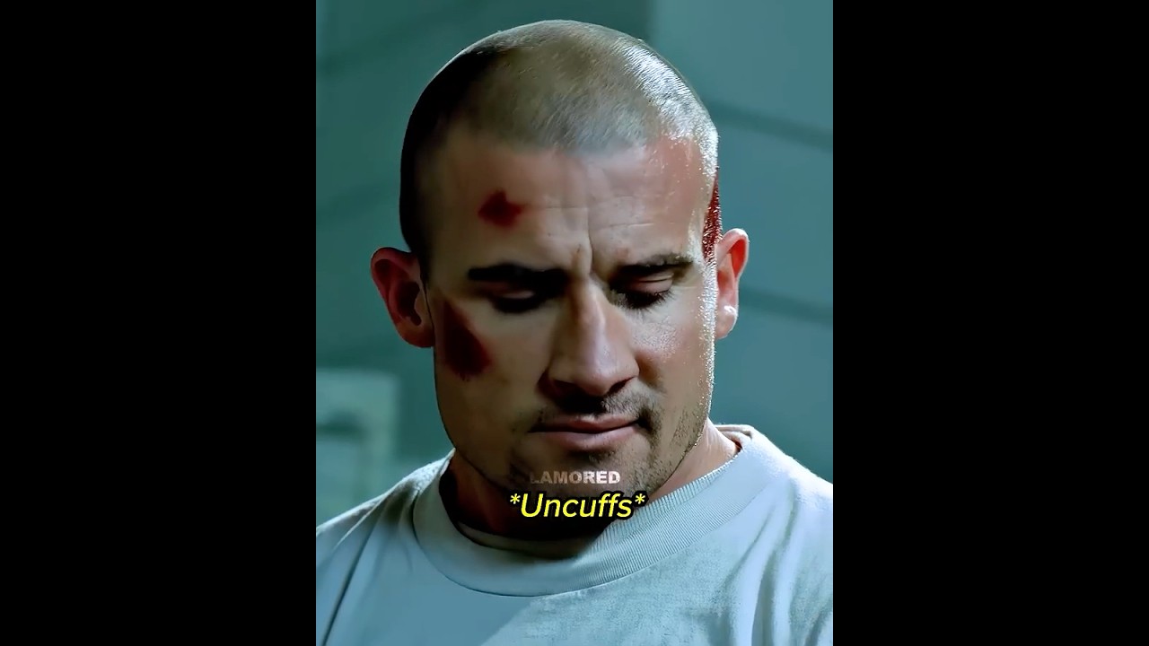 T-Bag Attacks Officer in Prison Break S1.E21