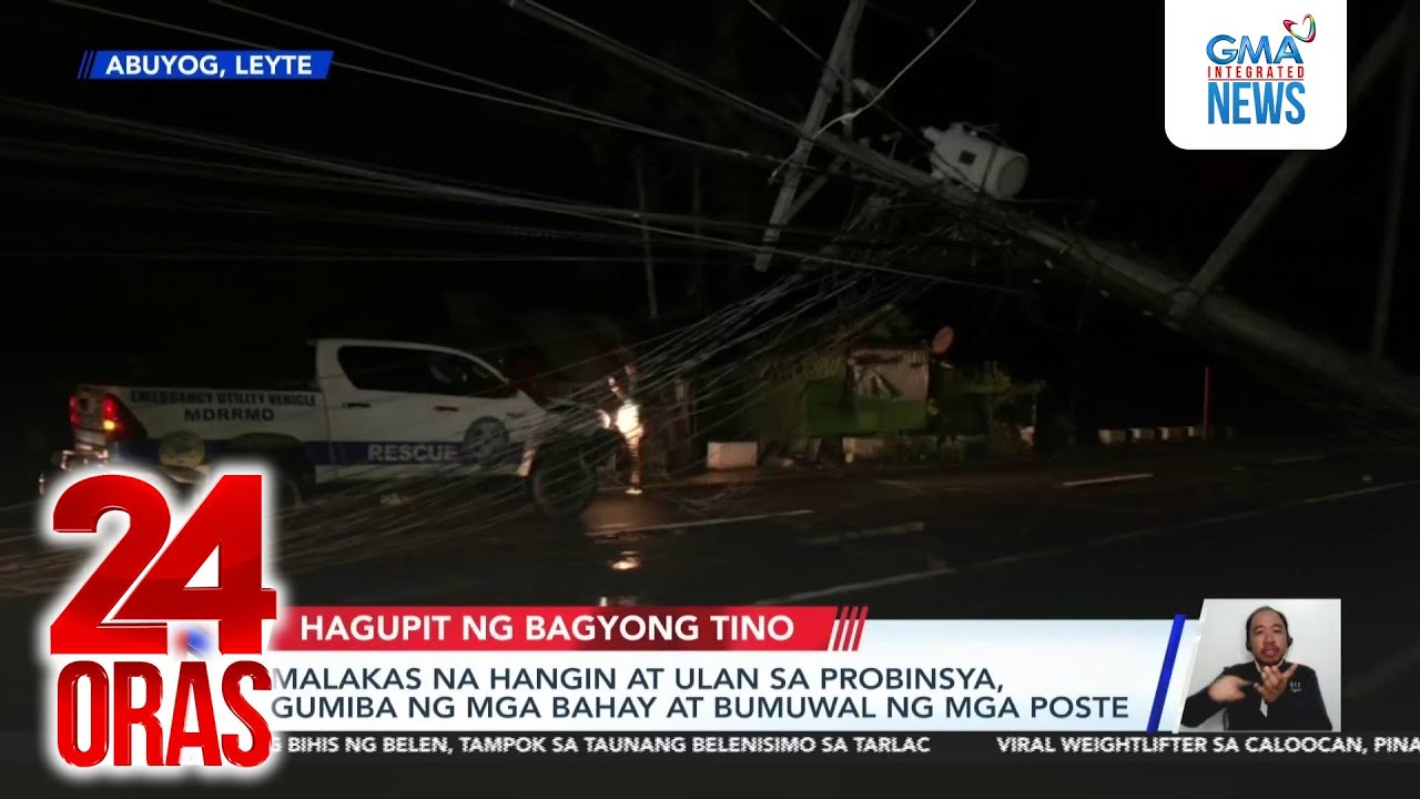 Typhoon Tino Devastates Leyte