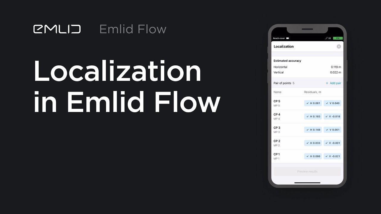 Using Localization in Emlid Flow 🌐