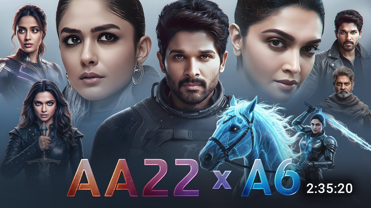 AA22 Hindi Dubbed Full Movie | Allu Arjun & Deepika (2025)