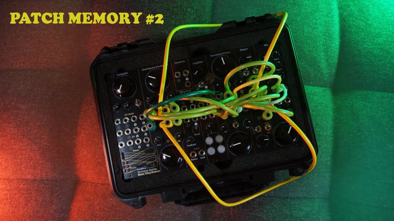 Patch Memory #2 with the Music Thing Modular Workshop System
