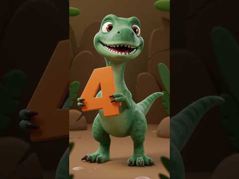 Numbers Song - Learn Counting 1 to 10 with Dinosaurs | Educational Back-to-School Song
