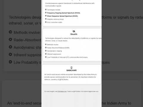 Secure Communication Technologies Cryptography, Anti-jamming, Stealth