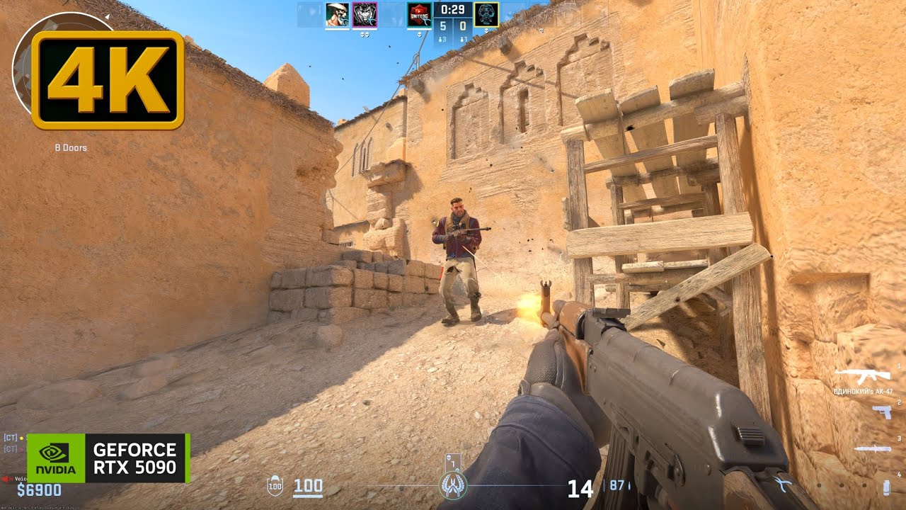 Counter-Strike 2 Gameplay 4K (No Commentary)