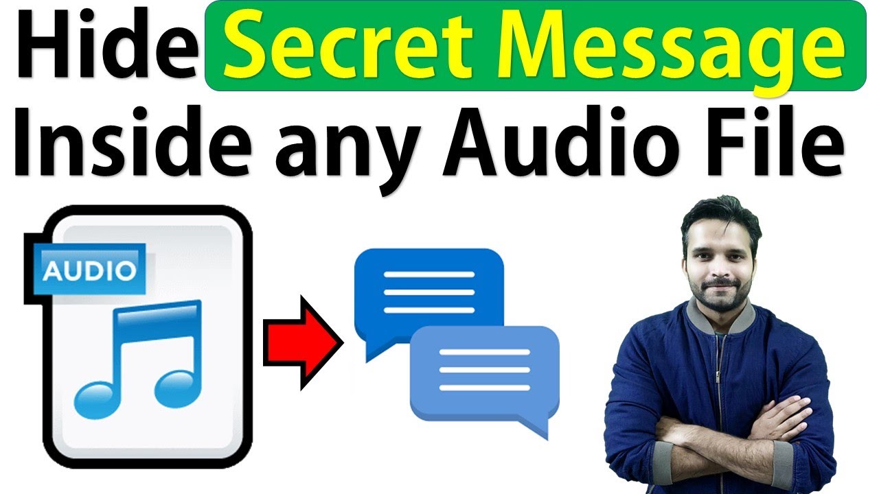 Hide Secret Files in Audio Files 🎵