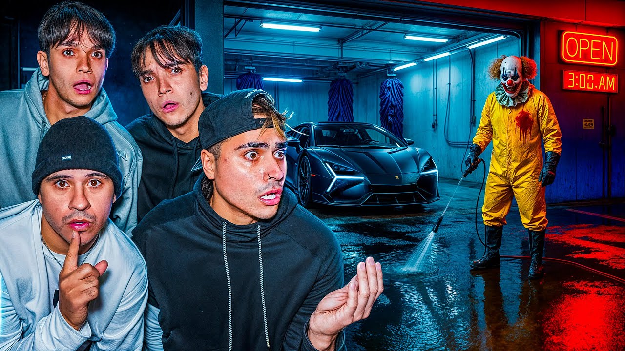 Why You Should Never Drive Supercars to the Car Wash at 3AM! 🚗