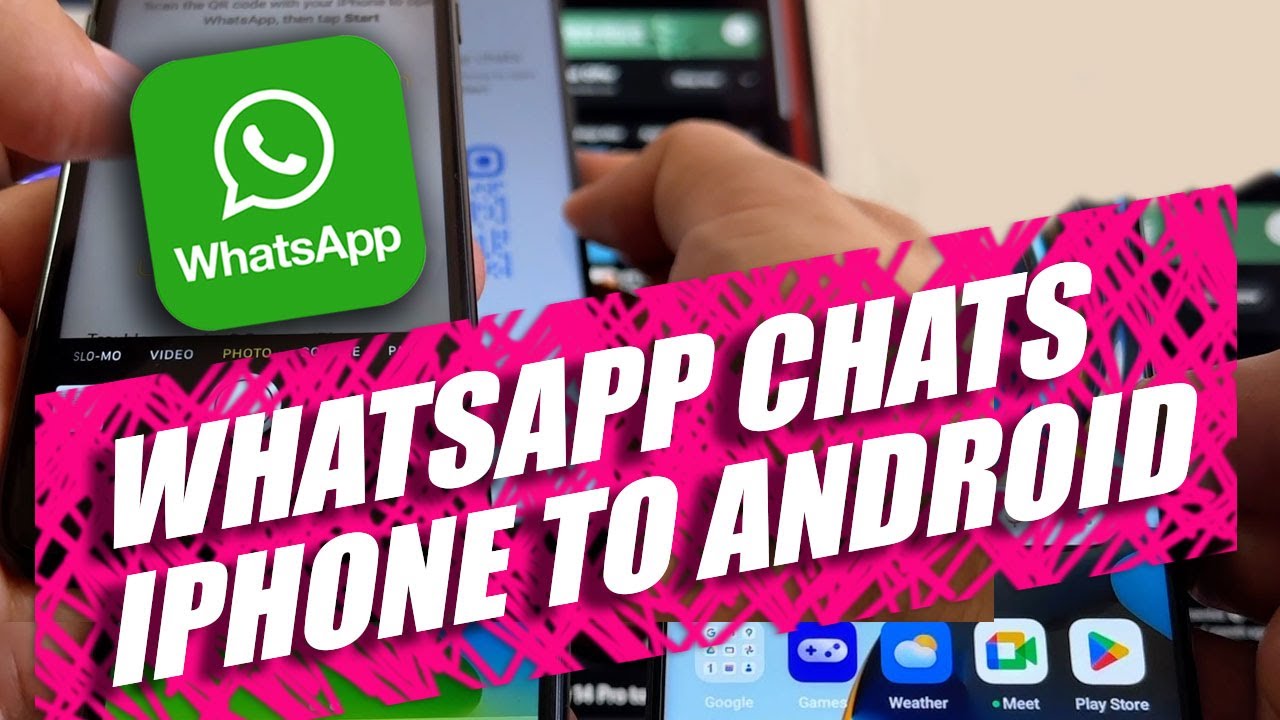 Transfer WhatsApp Chats from iPhone to Android 📱