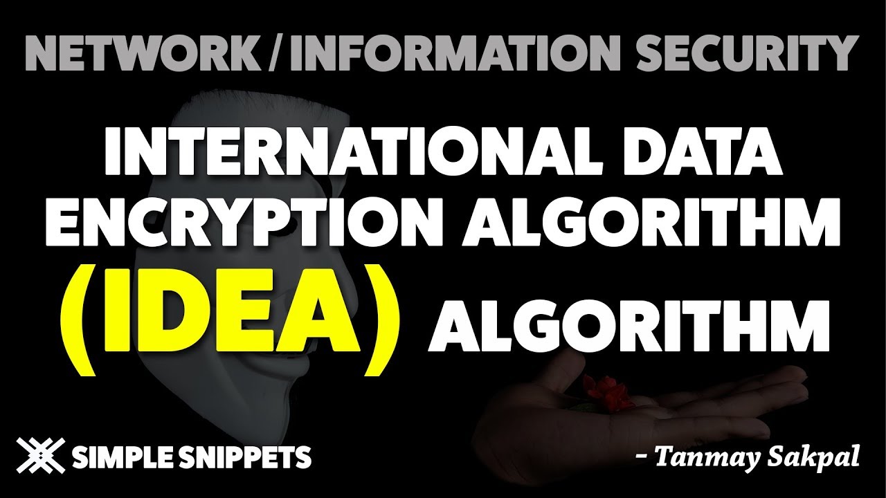 IDEA Encryption Algorithm Explained: Step-by-Step Process with Diagrams 🔐