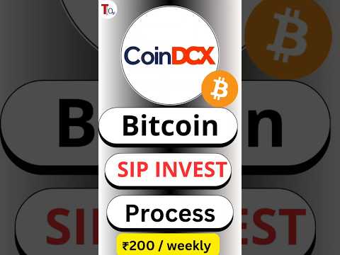 how to invest sip in Bitcoin by coindcx online, bitcoin me sip kaise kare