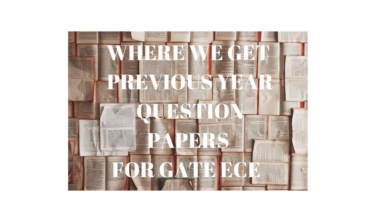 Download Previous Year GATE ECE Question Papers & Practice PDFs 📚