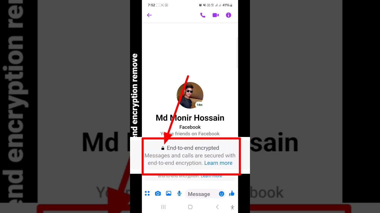 How to Disable End-to-End Encryption in Messenger