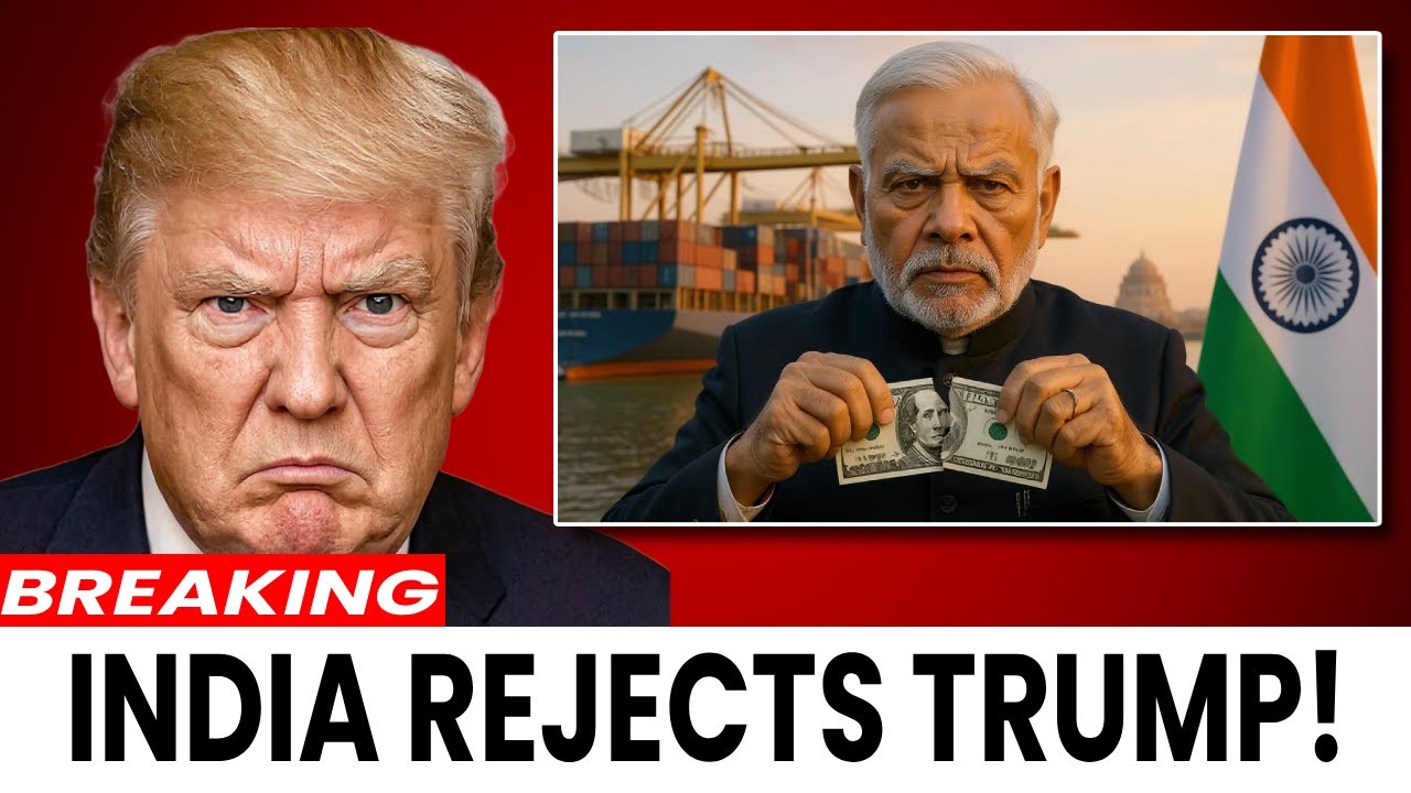 Modi Shocks Washington: India Bans U.S. Dollar Transactions Until Tariffs Are Removed 💸